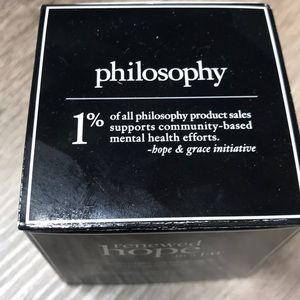 New in box Philosophy night cream